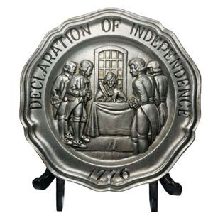 1776 Declaration of Independence Sexton Pewter 1973 USA